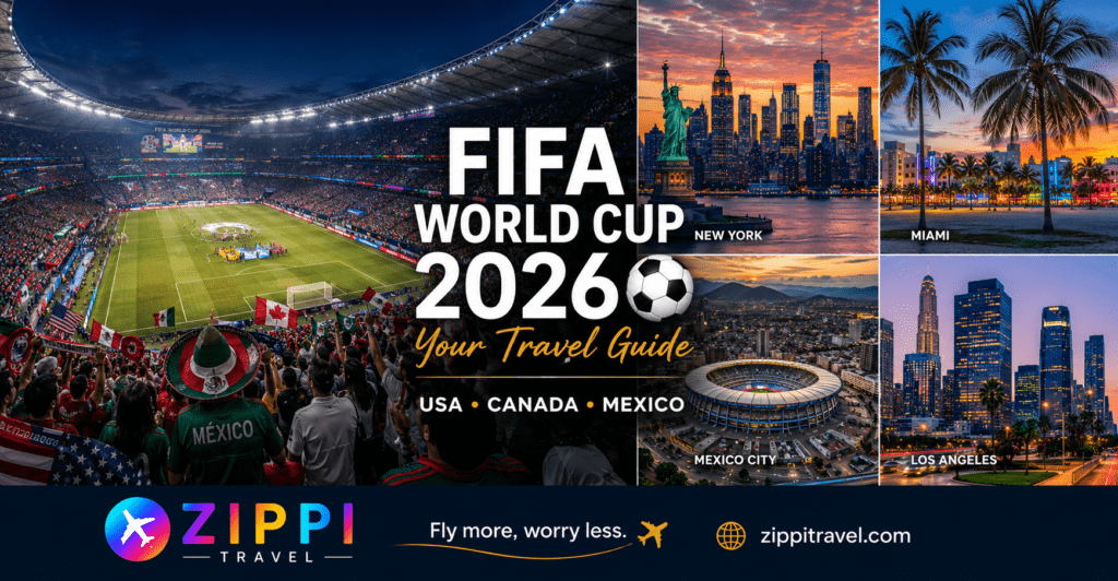 FIFA World Cup 2026 travel guide USA Canada Mexico host cities